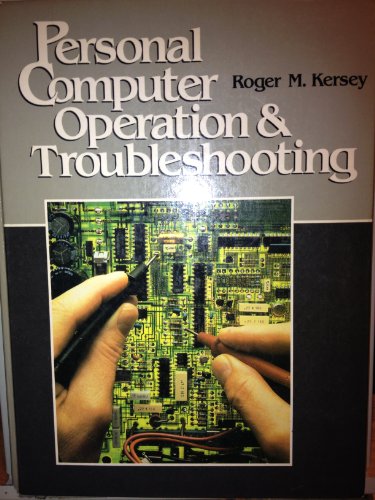 Book Personal Computer Operation and Troubleshooting free