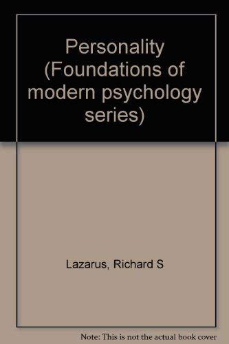 Book Personality (Foundations of modern psychology series) free