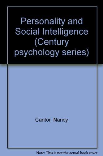 Book Personality and Social Intelligence (Century Psychology Series) free
