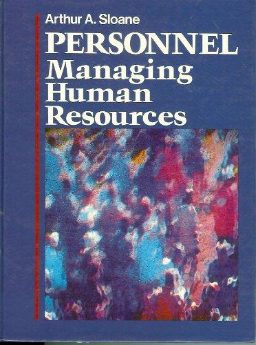 Book Personnel: The Management Of Human Resources free