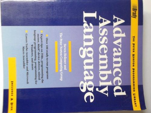 Book Advanced Assembly Language (The Peter Norton Programming Library) free