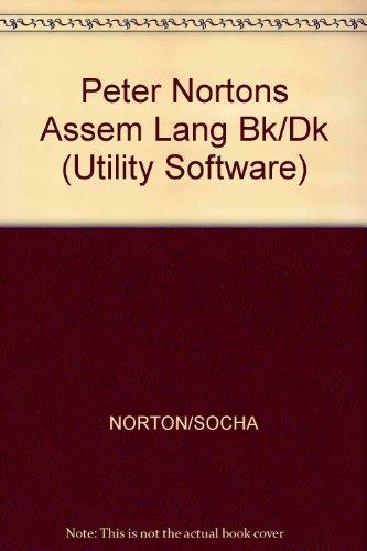Book Peter Norton's Assembly Language Book for the IBM PC (Utility Software) free
