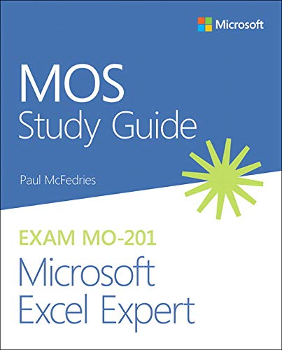 Book MOS Study Guide for Microsoft Excel Expert Exam MO-201 free