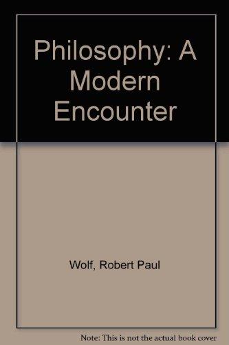 Book Philosophy;: A modern encounter free