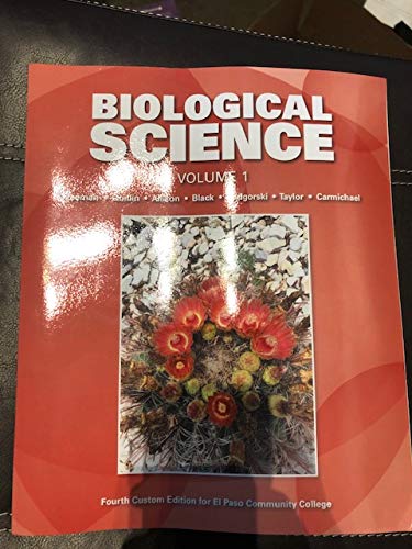 Book BIOLOGICAL SCI.V.1-W/ACCESS >CUSTOM< free