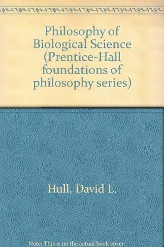 Book Philosophy Of Biological Science (prentice-hall Foundations Series) free
