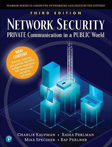 Book Network Security: Private Communications in a Public World free