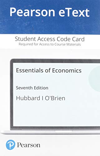 Book Pearson eText Essentials of Economics -- Access Card free