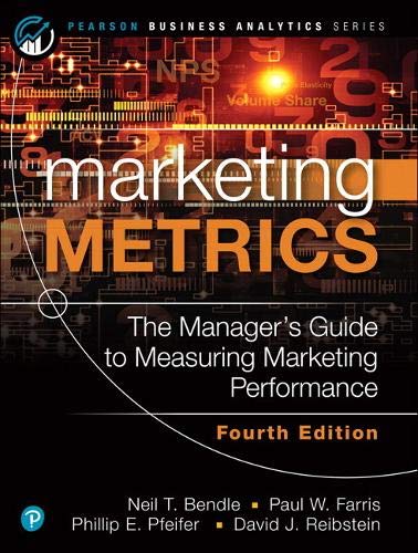 Book Marketing Metrics (Pearson Business Analytics) free
