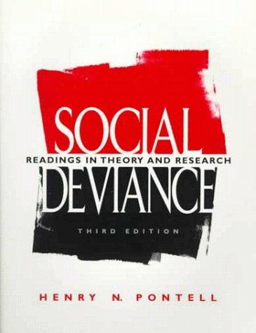 Book Social Deviance: Readings in Theory and Research (3rd Edition) free
