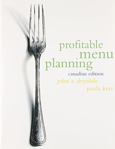 Book Profitable Menu Planning, Canadian Edition free