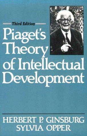 Book Piaget's Theory of Intellectual Development (3rd Edition) free