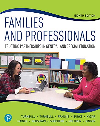 Book Families and Professionals: Trusting Partnerships in General and Special Education (2-downloads) free