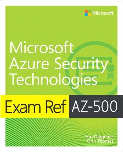 Book Exam Ref AZ-500 Microsoft Azure Security Technologies free