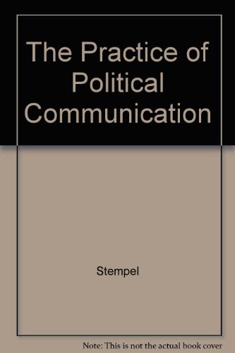 Book The Practice of Political Communication free