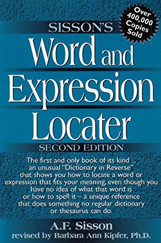 Book Word and Expression Locater Edition free