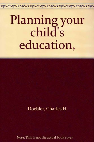 Book Planning Your Child's Education, free
