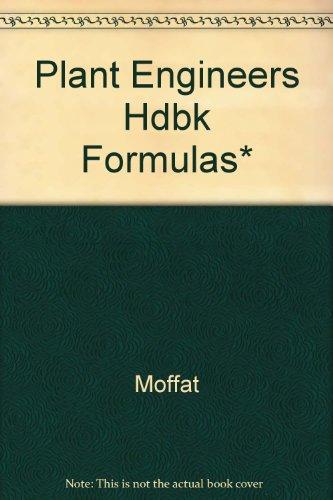 Book Plant Engineer's Handbook of Formulas, Charts, and Tables free
