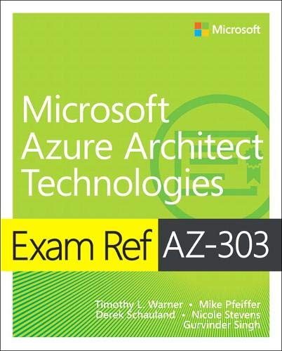 Book Exam Ref AZ-303 Microsoft Azure Architect Technologies free
