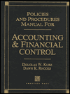 Book Policies and Procedures Manual for Accounting and Financial Control free