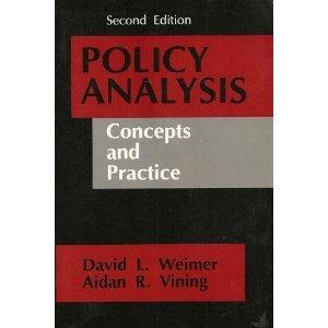 Book Policy Analysis: Concepts and Practice free