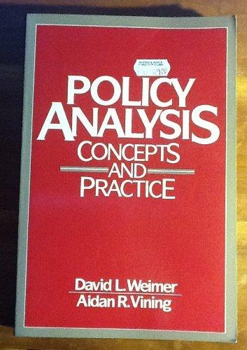 Book Policy Analysis: Concepts And Practice free