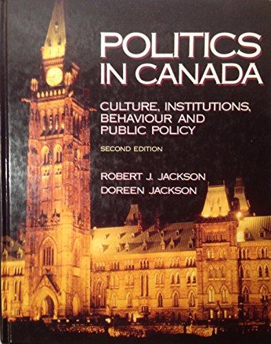 Book POLITICS CANADA free