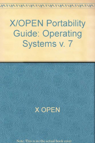 Book X/open Portability Guide: Networking Services free