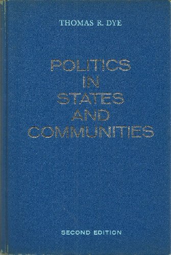 Book Politics In States And Communities free