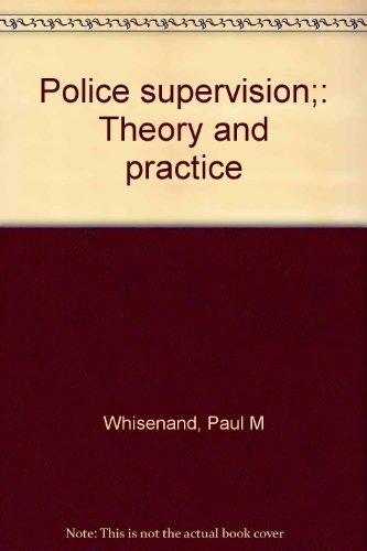 Book Police supervision;: Theory and practice free