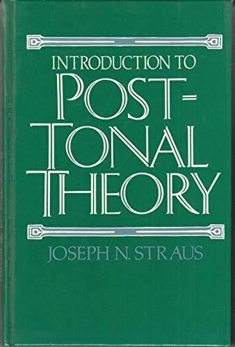 Book Introduction to Post-Tonal Theory free