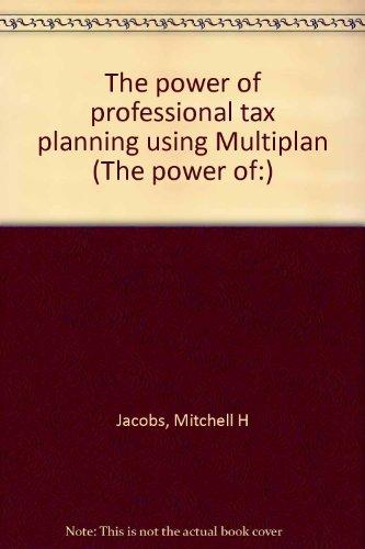 Book The Power Of Professional Tax Planning Using Multiplan free