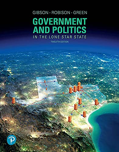 Book Government and Politics in the Lone Star State free
