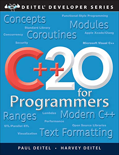 Book C++20 for Programmers (Deitel Developer Series) free