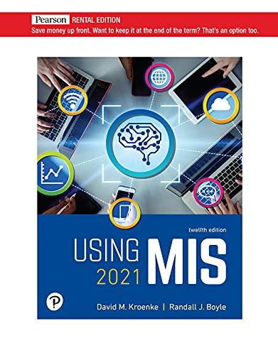 Book Using MIS, 12th Edition free