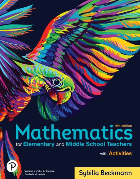 Book Mathematics for Elementary and Middle School Teachers with Activities free