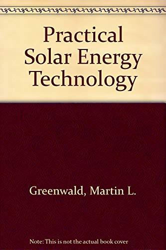 Book Practical Solar Energy Technology free