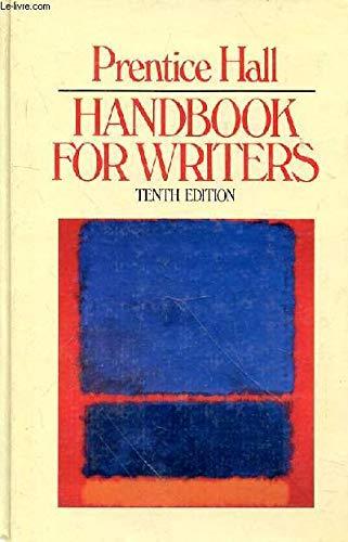 Book Prentice Hall handbook for writers free
