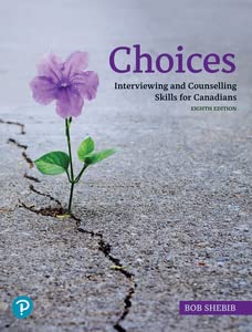 Book Choices: Interviewing and Counselling Skills for Canadians free