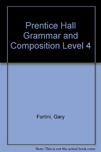Book Prentice Hall Grammar and Composition Level 4 free