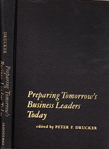 Book Preparing Tomorrow's Business Leaders Today. free