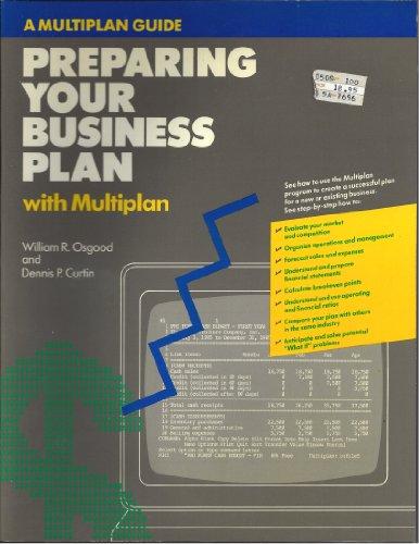 Book Preparing Your Business Plan With Multiplan free