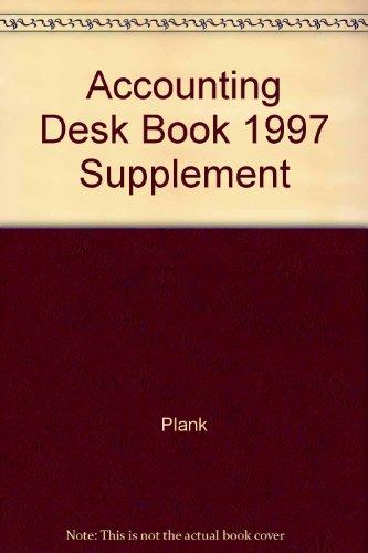 Book Accounting Desk Book 1997 Supplement free