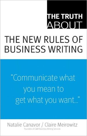 Book Truth About the New Rules of Business Writing, The free