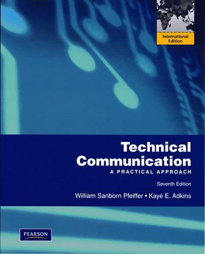 Book Technical Communication: A Practical Approach (7th International Edition) free