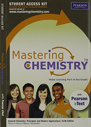 Book MasteringChemistry with Pearson eText Student Access Code Card for General Chemistry: Principles and Modern Applications (10th Edition) free