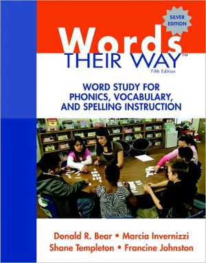 Book Words Their Way: Word Study for Phonics, Vocabulary, and Spelling Instruction (5th Edition) (Words Their Way Series) free