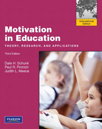 Book Motivation In Education: Theory, Research, And Applications: International Edition free