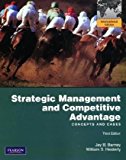 Book Strategic Management and Competitive Advantage: Concepts and Cases. Jay B. Barney, William S. Hesterly (LIVRE ANGLAIS) (French Edition) free