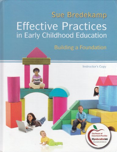 Book [Instructor Edit] Effective Practices in Early Childhood Education free